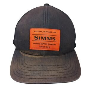 Simms Bozeman Montana USA Fishing Supply Comp. Trucker Hat Multicolor One Size